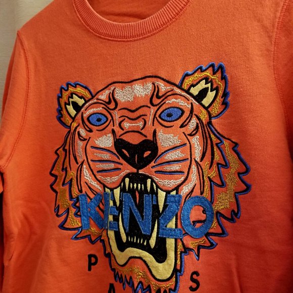Kenzo SS13 Salmon Tiger Sweatshirt - Picture 3 of 8